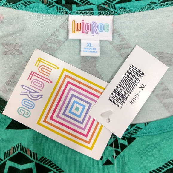 LuLaRoe Irma Top Blouse Womens XL - Picture 2 of 2